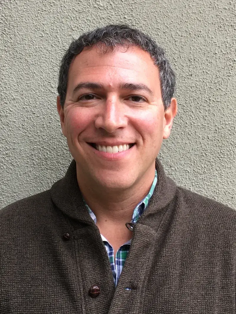 Jeffrey Bornstein, MS, LPCC, smiling outdoors